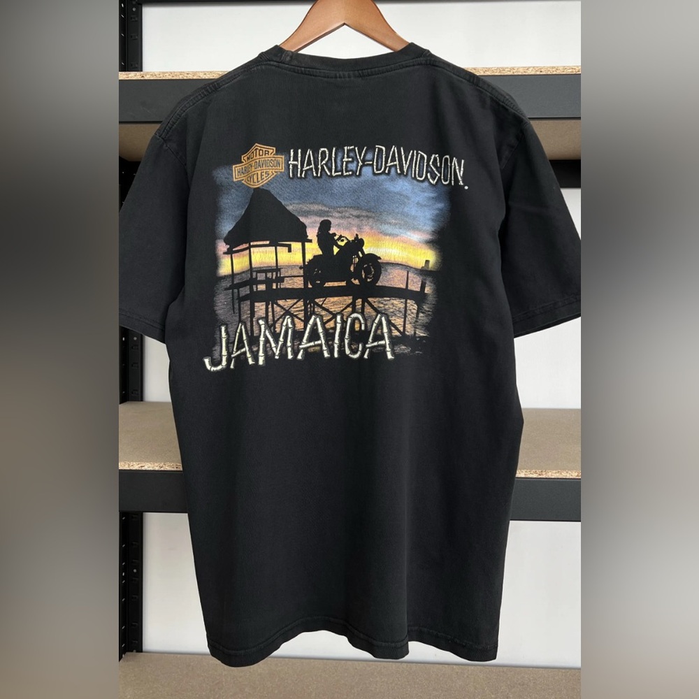 Harley-Davidson Black Jamaica Sunset Tee